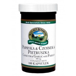 PAPRYKA & CZOSNEK & PIETRUSZKA (Capsicum&Garlic&Parsley) - zrównoważona mieszanka dla żołądka i układu krążenia